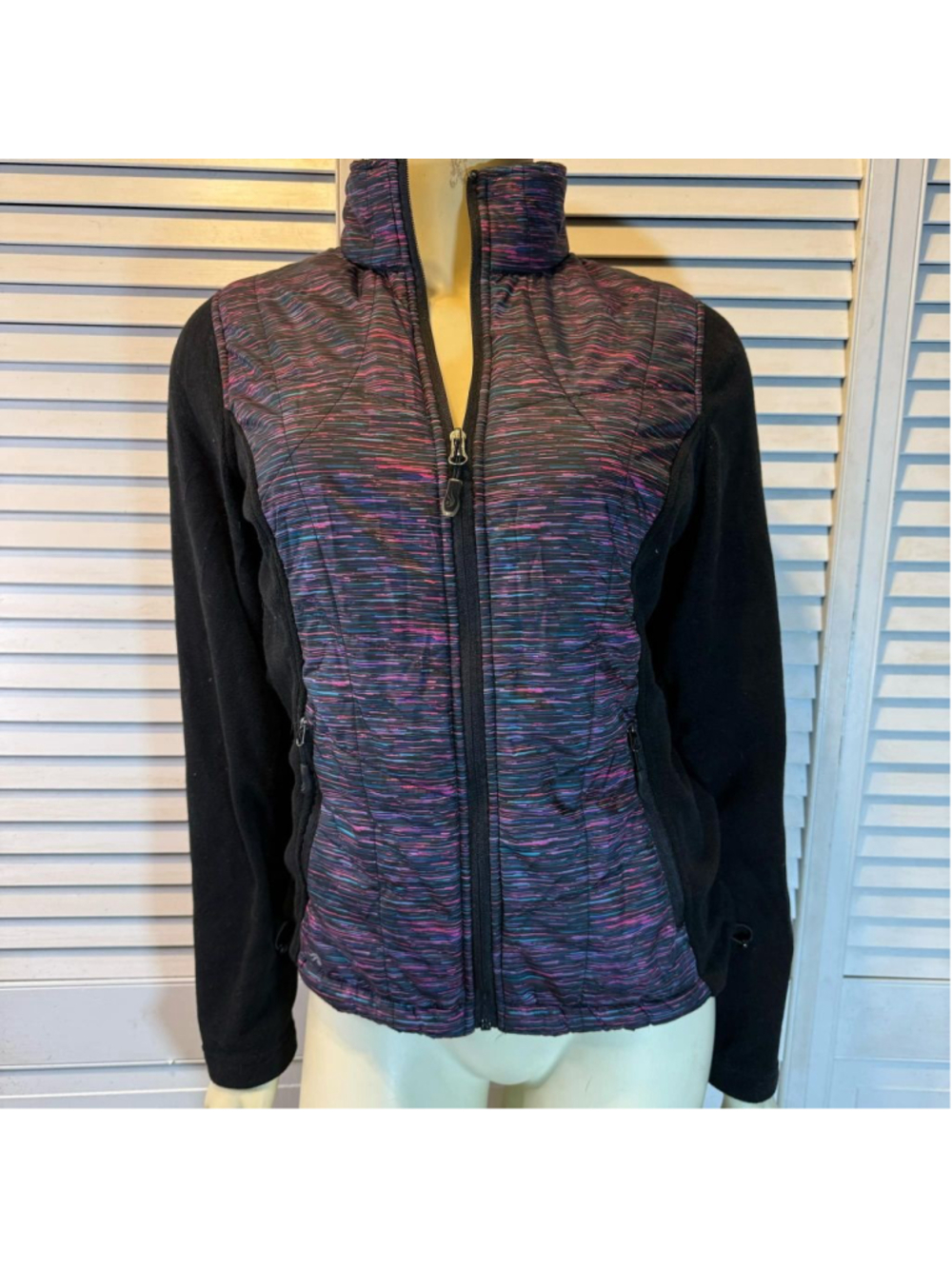 Women's Ideology Jacket, Size S, Black Multi